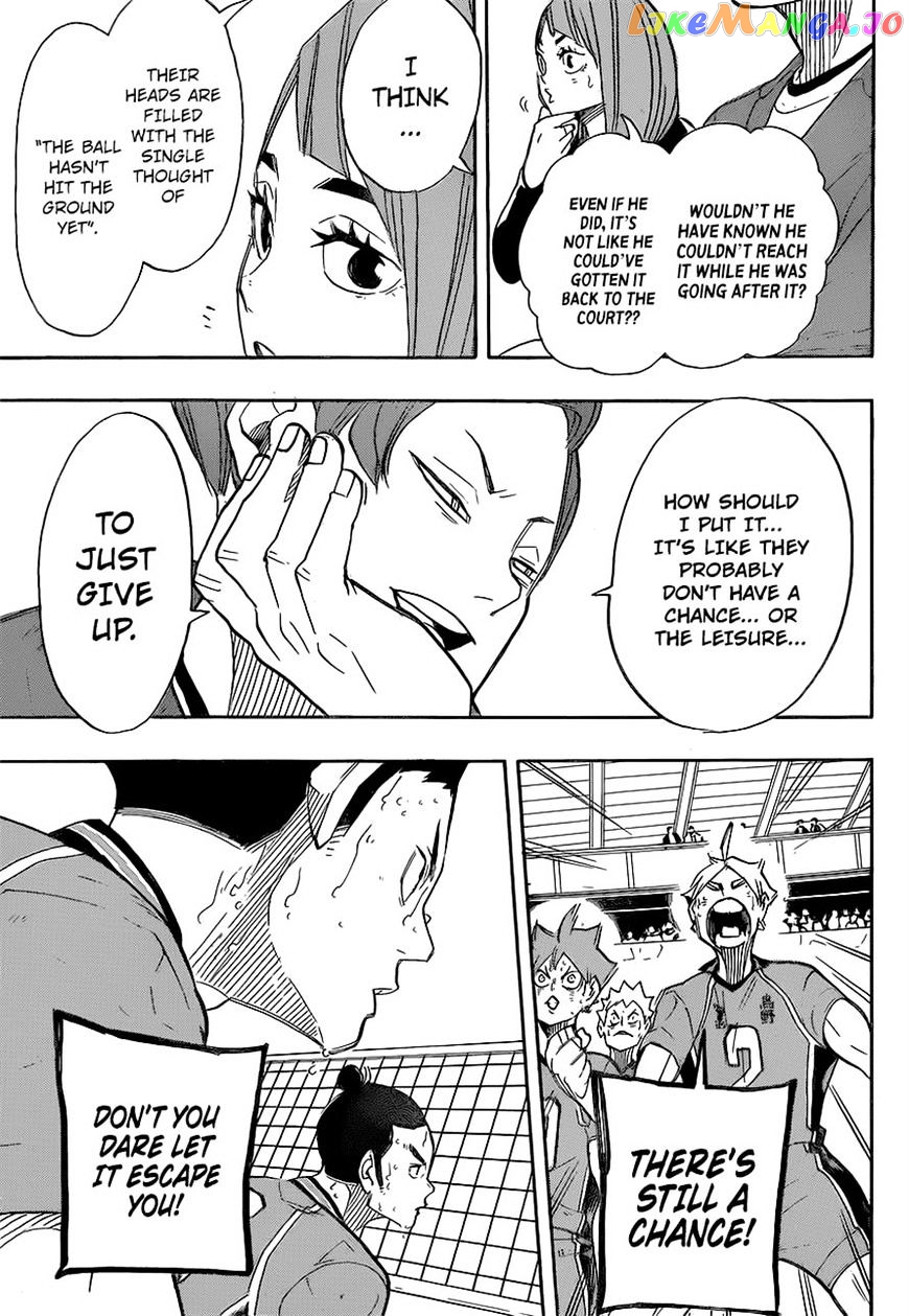 Haikyuu!!, Chapter 260 image 14